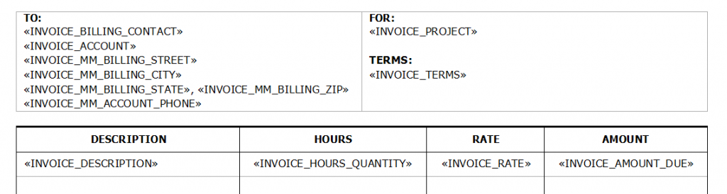 Multiple Mail Merge Fields