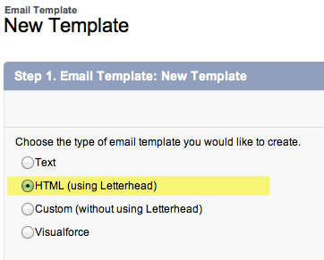 Step 1 - HTML with Letterhead