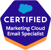 Marketing Cloud Email Specialist Certification