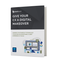 Ebook cover, Give Your CX A Digital Makeover