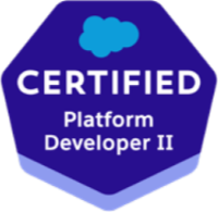 Salesforce Certified Platform Developer II badge