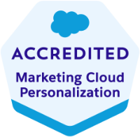 Salesforce Badge Accredited Marketing Cloud Personalization